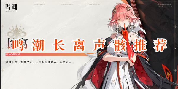鸣潮长离声骸推荐