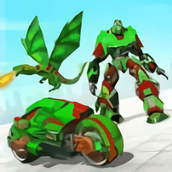 青龙模拟器游戏(flying dragon bike robot simulator)