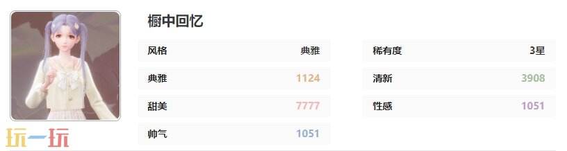 无限暖暖心愿原野校服志套装：橱中回忆时装介绍