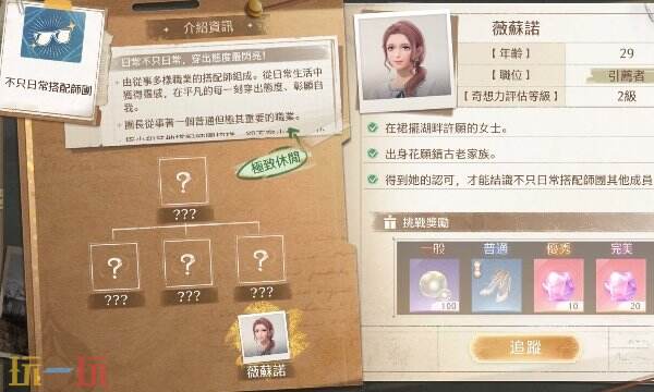 无限暖暖薇苏诺挑战完美过关 搭配势力不只日常搭配师团攻略