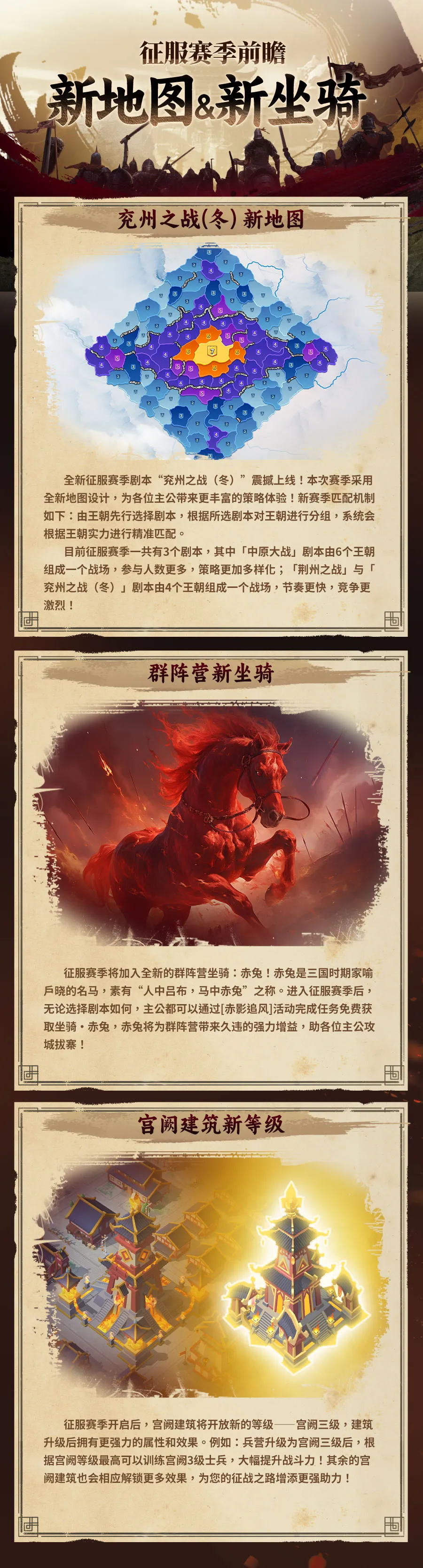 三国冰河时代征服赛季最新前瞻爆料大全