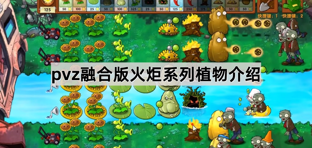 植物大战僵尸融合版火炬系列植物介绍