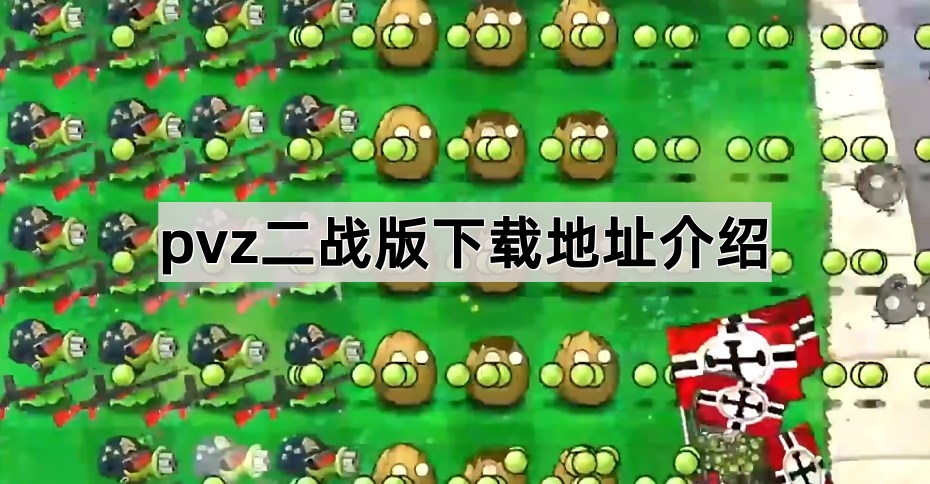 植物大战僵尸二战版下载地址介绍
