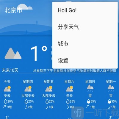 Holi天气预报