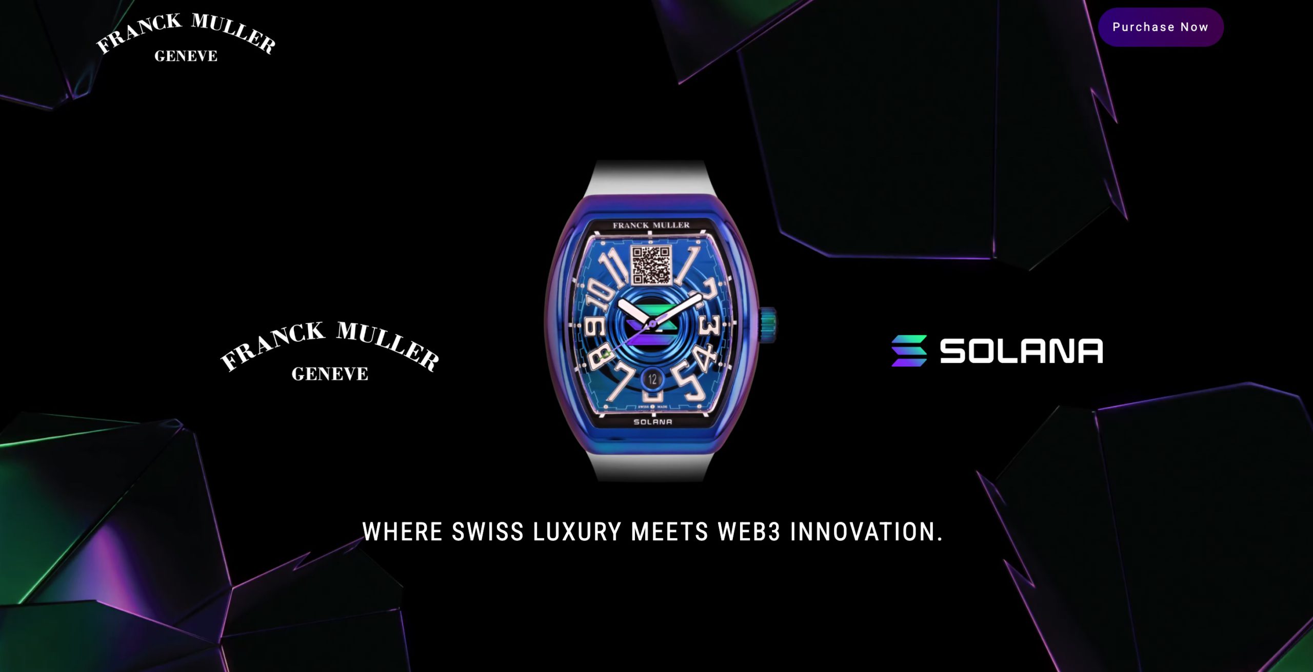 Solana出手錶了》合作瑞士名錶Franck Muller 一只要价2.4万美元 有何特色？