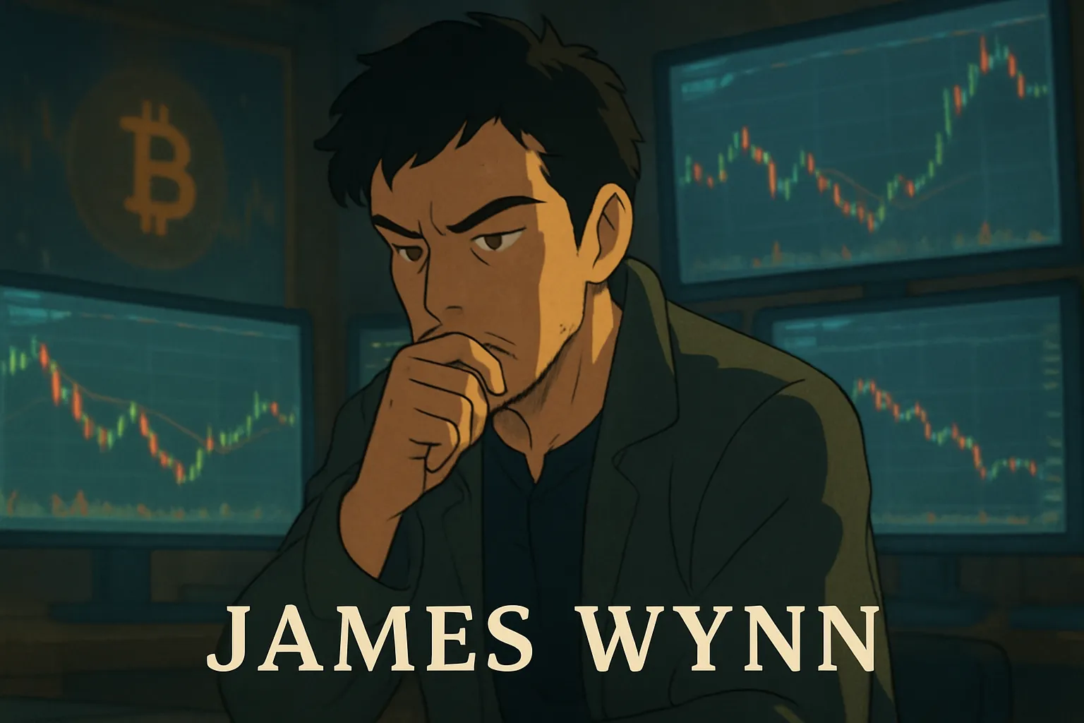 刚止损多单》交易员 James Wynn 反手 40 倍槓桿开空 3.7 亿美元比特币