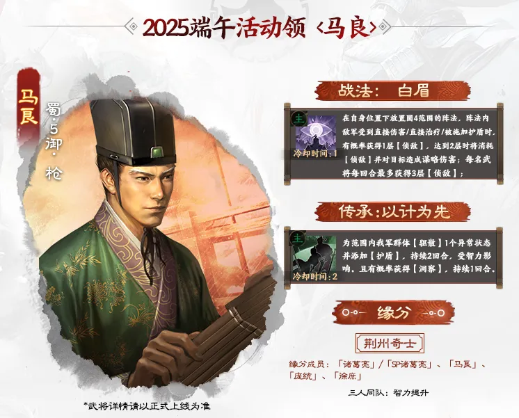 三国志战棋版马良阵容配队推荐攻略