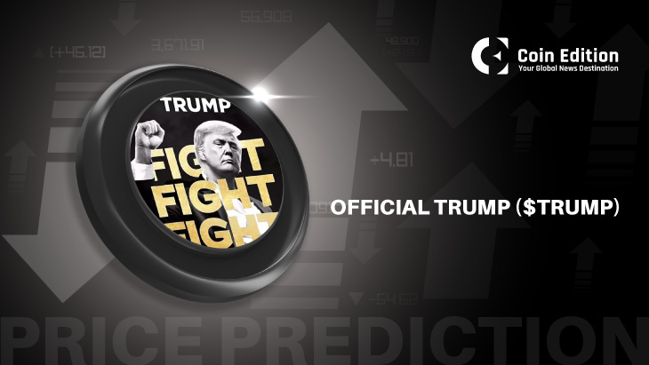 官方特朗普币（$TRUMP）2025年6月价格预测：该代币能否突破下降三角形形态？