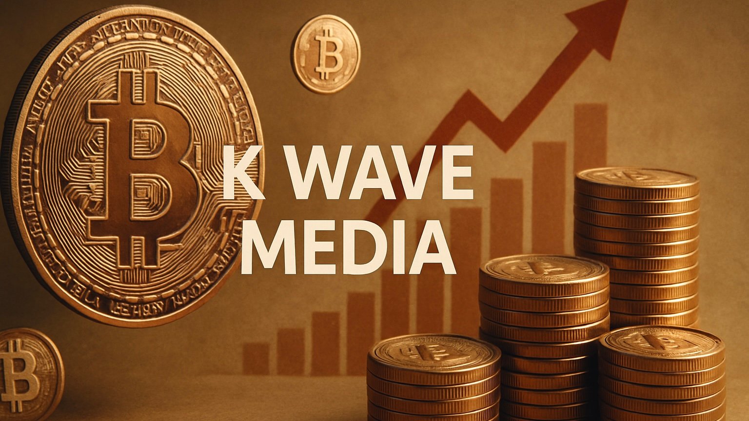 韩国媒体 K Wave Media 宣布建比特币储备：计划买5亿美元BTC，KWM股价狂飙135%