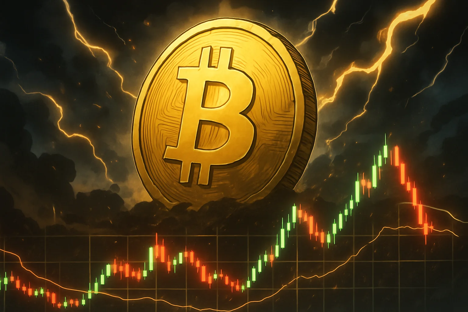 比特币週线形成「RSI 看跌背离」，上次出现开启 BTC 大幅回调