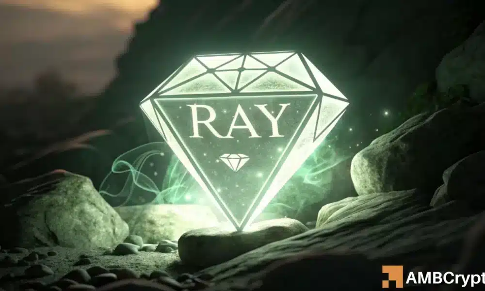 Raydium 24小时内暴跌10%，空头占据主导：更多损失即将到来？