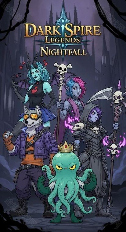 奇幻塔防 RPG 新作 暗黑尖塔传奇 夜幕降临登陆 Google Play 商店
