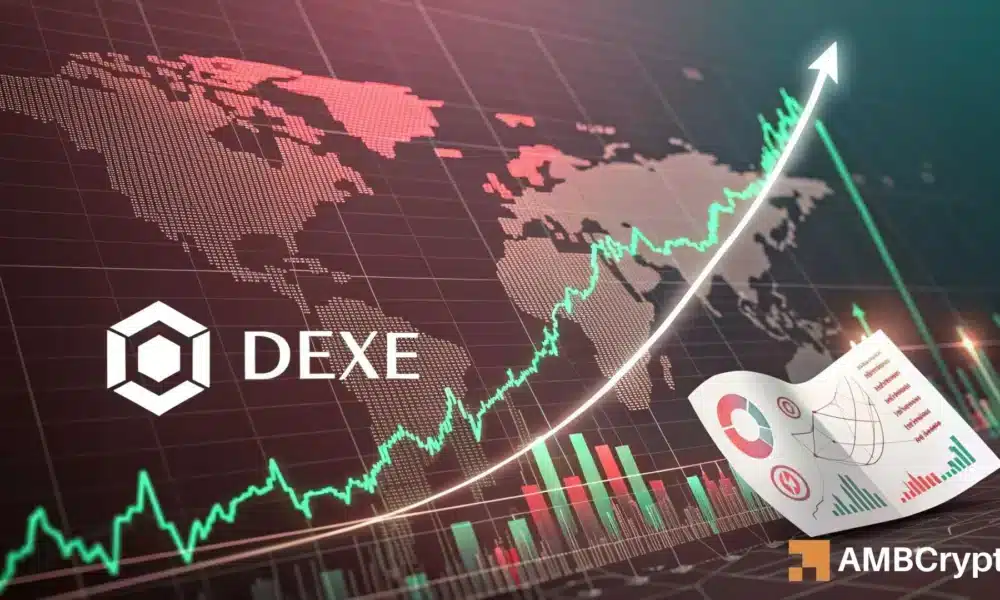 DEXE上涨10%，但风险犹存，卖家占据主导——接下来会怎样？