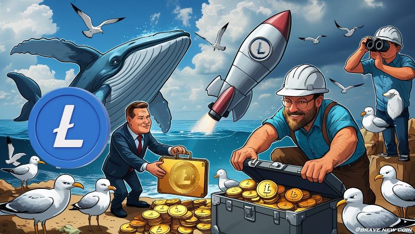 莱特币（LTC）价格预测：鲸鱼抛售和ETF传闻后，莱特币能否复苏？ - Brave New Coin