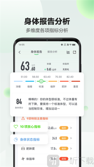 享睿体脂秤app