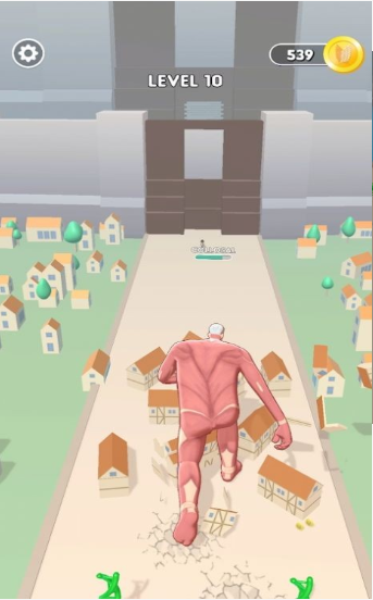泰坦巨人奔跑 1