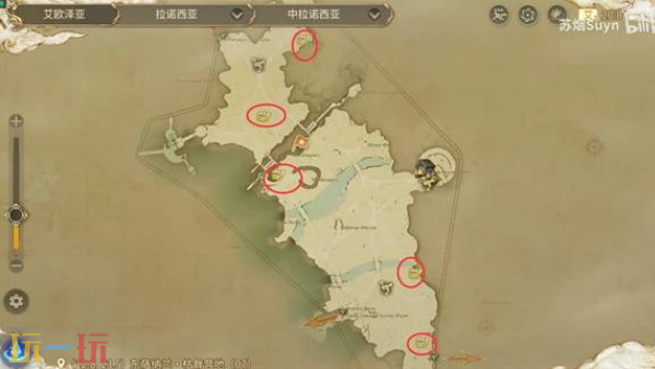 最终幻想14水晶世界神奇的小松鼠在拉诺西亚哪里 小松鼠位置介绍