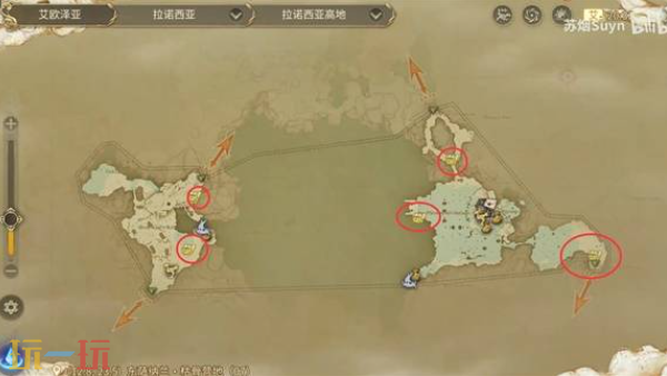 最终幻想14水晶世界神奇的小松鼠在拉诺西亚哪里 小松鼠位置介绍