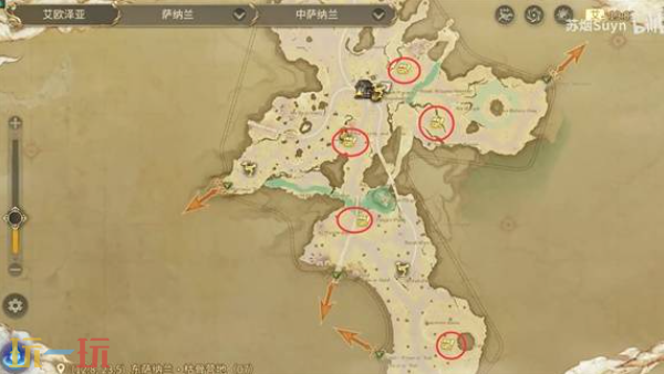 最终幻想14水晶世界萨纳兰神奇的小松鼠在哪 小松鼠位置分享