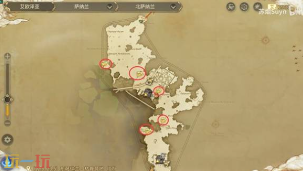 最终幻想14水晶世界萨纳兰神奇的小松鼠在哪 小松鼠位置分享