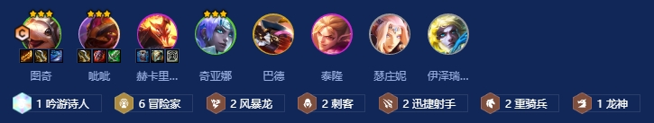 金铲铲之战巨龙之巢阵容推荐 8冒险家2风暴龙2刺客
