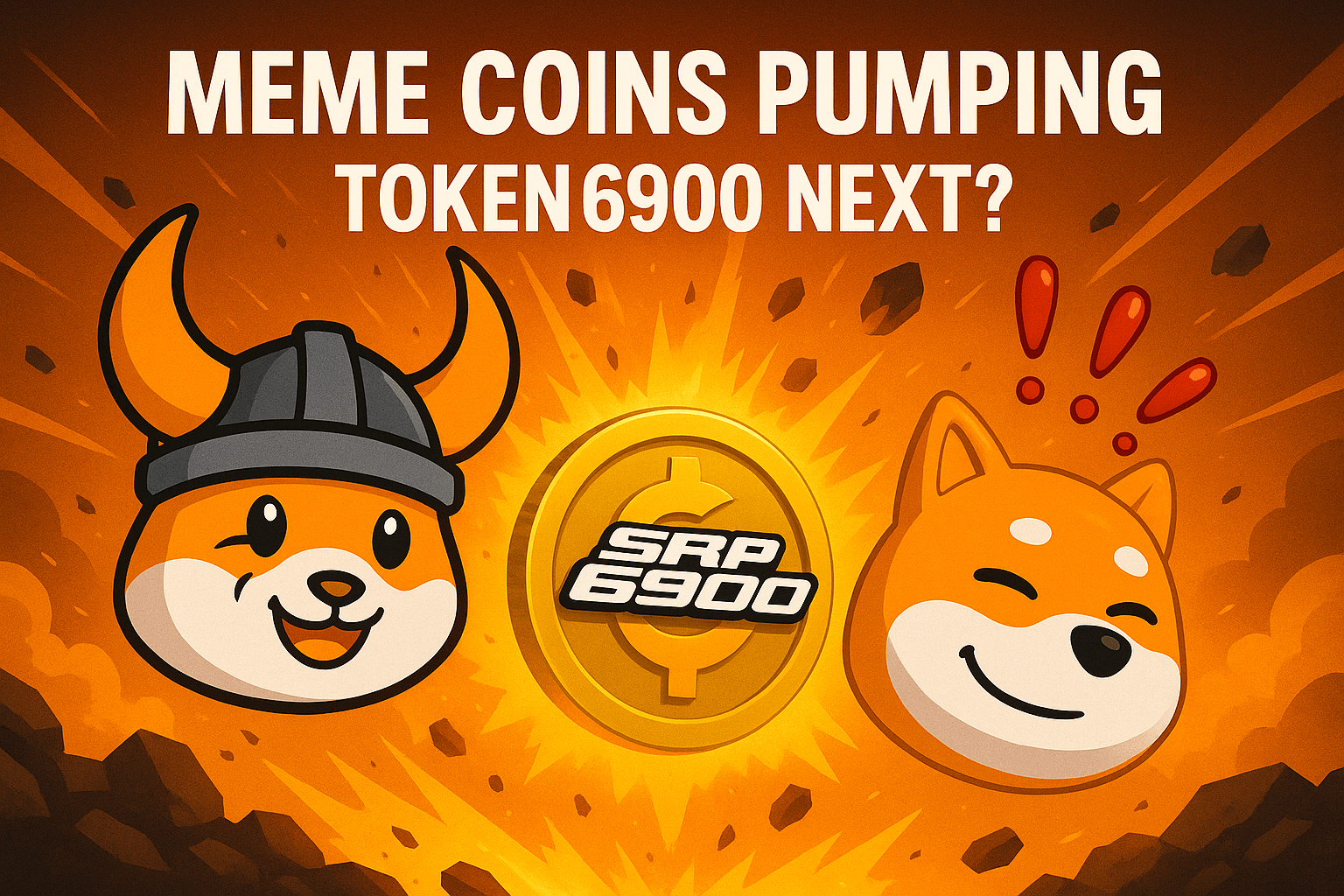 随着迷因币热潮回归，Floki、SPX和Bonk上涨10%。TOKEN6900会是下一个爆发的吗？