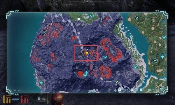 幻兽帕鲁黑耀火山山腰怎么收集 帕鲁黑耀火山山腰收集攻略