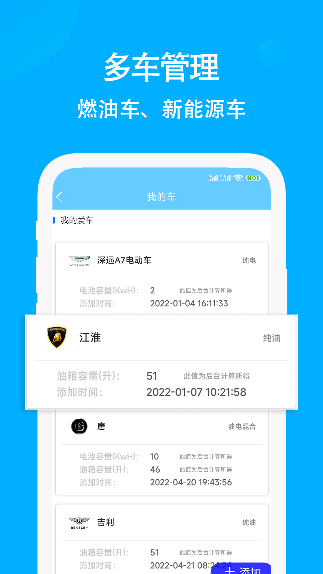 奇智油耗电耗 2