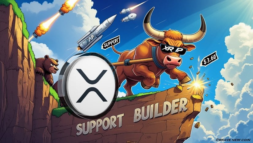 XRP价格预测：XRP坚守关键价位——瑞波币能否将3.60美元阻力位转化为支撑位？