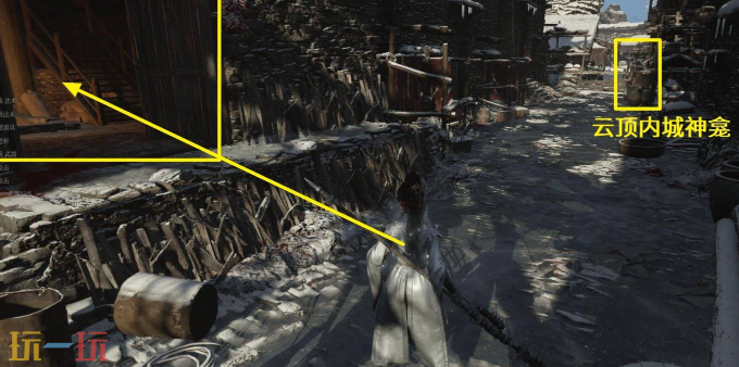 明末渊虚之羽雪堡主堡神龛在哪 雪堡主堡神龛位置介绍