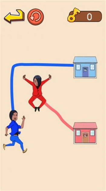火柴人画线跑酷游戏 1