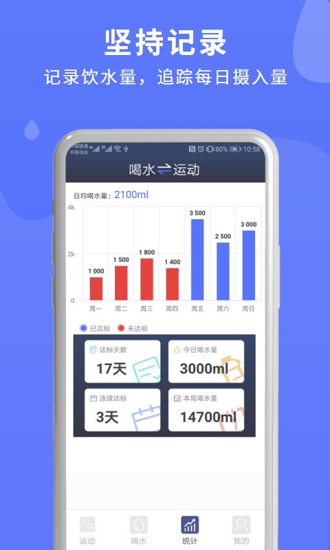 喝水运动提醒365手机版 2