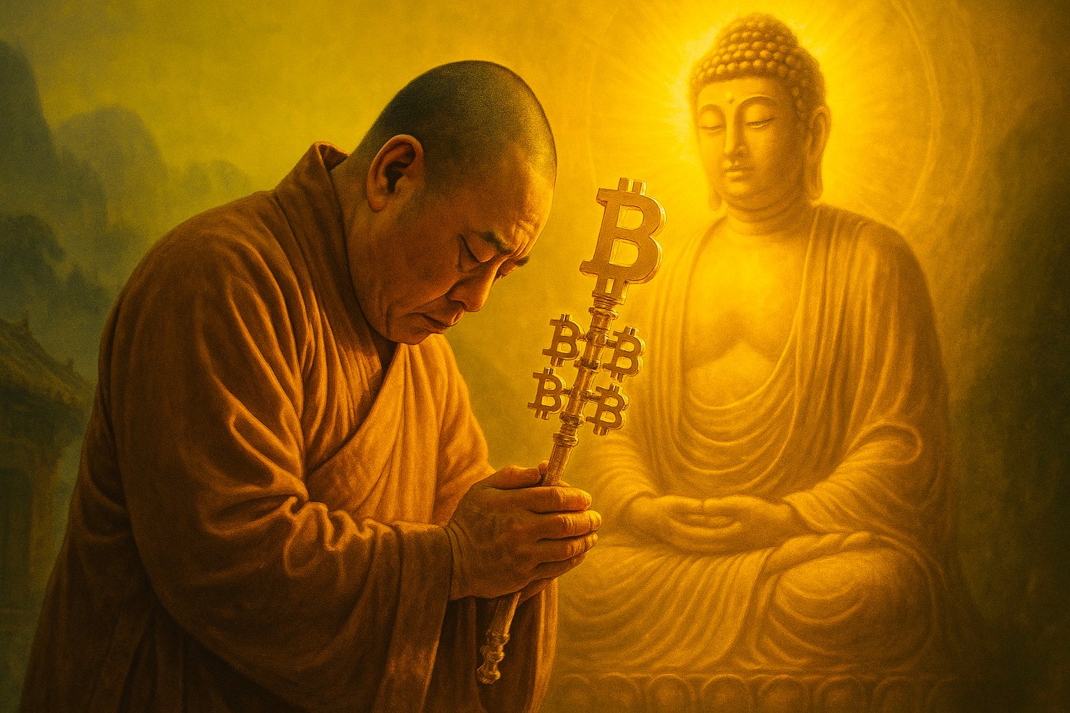 偷藏私生子的少林寺方丈，还藏了一堆加密货币