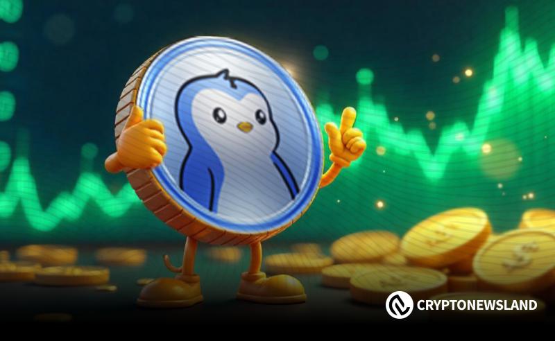 PENGU坚守支撑位，RSI背离暗示潜在反弹