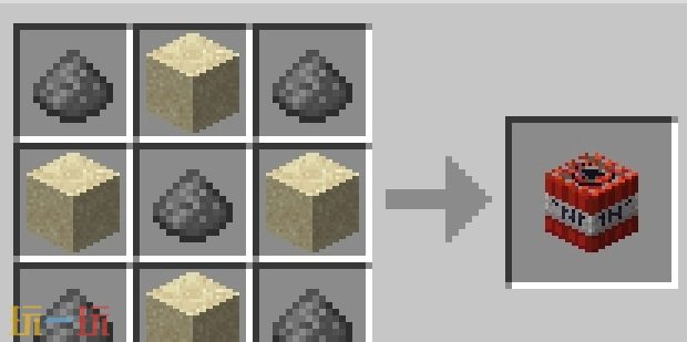 我的世界TNT怎么做 TNT具体合成方法介绍