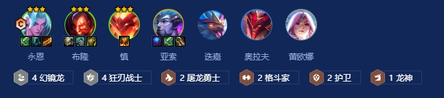 金铲铲之战巨龙之巢上分阵容推荐 狂刃永恩