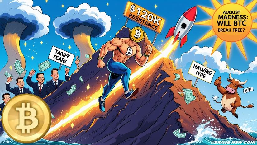 比特币（BTC）价格预测：关税引发抛售后反弹——8月仍有望冲击14万美元大关？