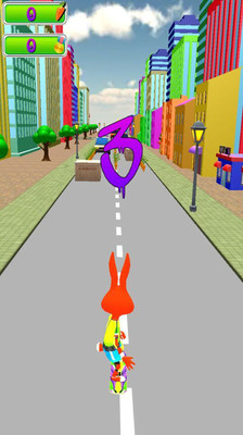 兔子滑板3D酷跑 1