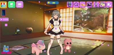 生活偶像2装扮3d学校游戏 1