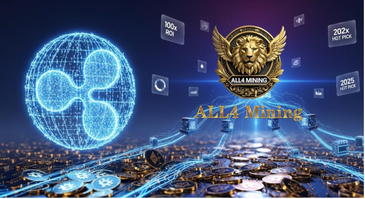 开启您的加密货币之旅，尽在ALL4 Mining！每日被动收入高达17,400美元