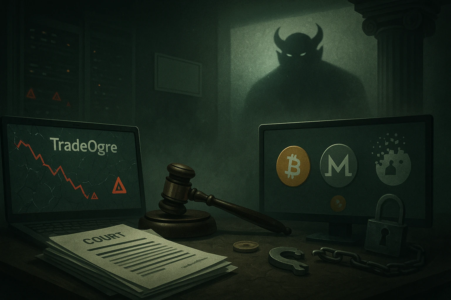 交易所又倒了！Tradeogre「食人魔」法院文件曝光：找无实体地址；数十万用户恐蒸发千万镁