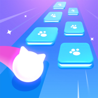 唱歌的猫跳跃