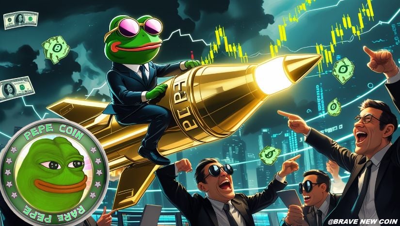 Pepe价格预测：随着迷因币交易者瞄准0.00002842美元，Pepe即将迎来重大突破