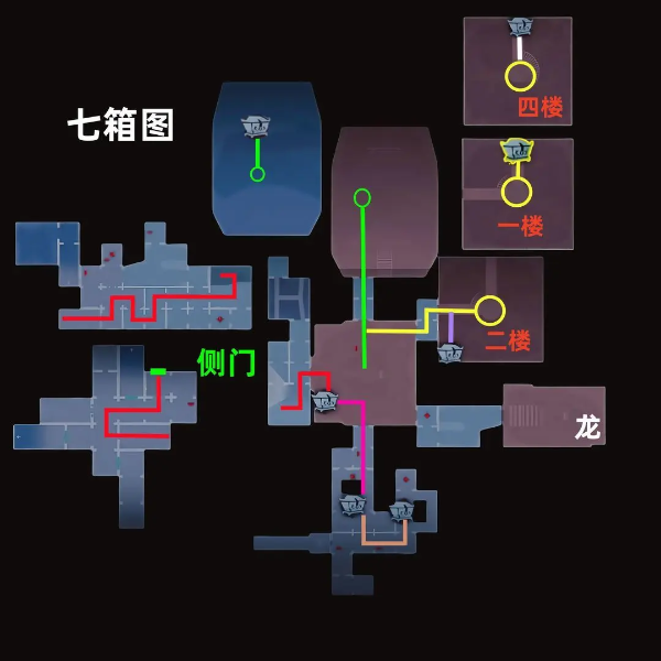 超自然行动组昆仑秘境极限侧门在上全地图小抄