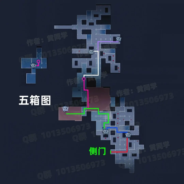 超自然行动组昆仑秘境极限侧门在左全地图小抄