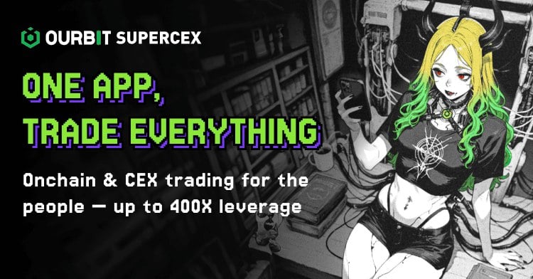 Ourbit SuperCEX「幸运大转盘」及「合约王者回归季」活动上线！包括 XDAG 等多项新代币