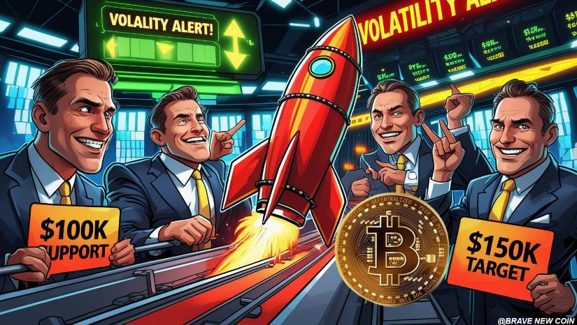 比特币（BTC）价格预测：分析师警告波动性但瞄准15万美元突破目标