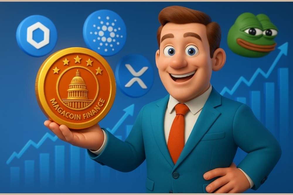 随着ETF热潮升温，值得关注的5大潜力山寨币：MAGACOIN金融、LINK、ADA、XRP、PEPE