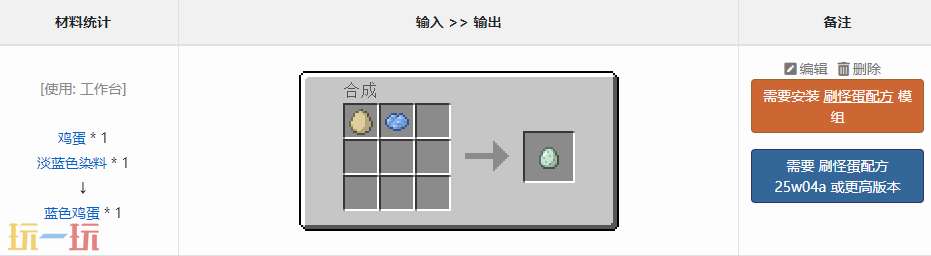 我的世界蓝色鸡蛋怎么获得 mc蓝色鸡蛋功能信息介绍