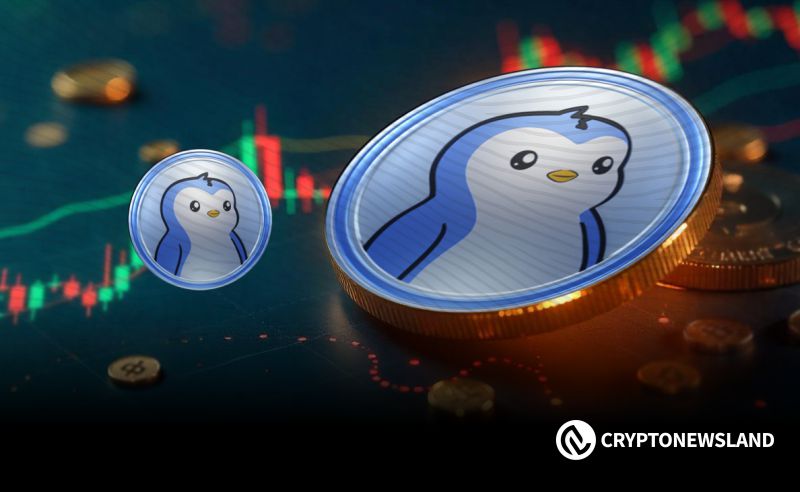 PENGU价格蓄势待发看涨旗形即将突破